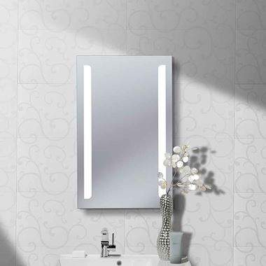 Bauhaus Elite 50 Back Lit Mirror - 800 x 500mm