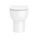Harbour Serenity Rimless Back to Wall Toilet with Soft Close Seat - 510mm Projection