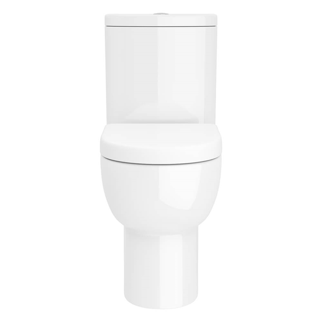 Harbour Serenity Rimless Fully Back to Wall Toilet with Soft Close Seat