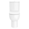 Harbour Serenity Rimless Close Coupled Open Back Toilet with Soft Close Seat - 615mm Projection