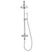 Crosswater Belgravia Multifunction Shower Valve with Slide Rail and Handset and Fixed Shower Head