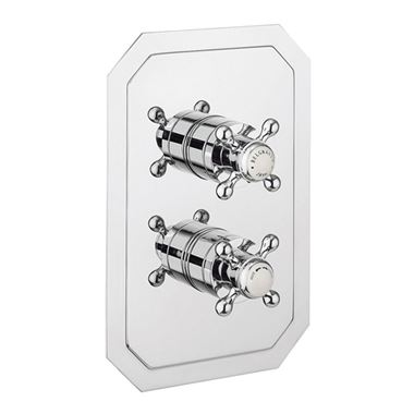 Crosswater Belgravia Crosshead 2 Outlet Concealed Thermostatic Shower Valve