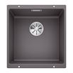 Blanco Subline 400-U Compact 1 Bowl Undermount Rock Grey Silgranit Composite Kitchen Sink & Waste - 430 x 460mm