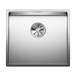 Blanco Claron 1 Bowl Undermount Satin Polish Stainless Steel Kitchen Sink & Waste - 490 x 440mm