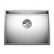 Blanco Claron Steamer Plus Large 1 Bowl Undermount Satin Polish Stainless Steel Kitchen Sink & Waste - 570 x 460mm