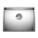 Blanco Claron Steamer Plus Large 1 Bowl Undermount Satin Polish Stainless Steel Kitchen Sink & Waste - 570 x 460mm