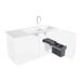 Blanco Botton Pro 30 litre 2 Container Waste Organiser for 300mm Kitchen Cabinets