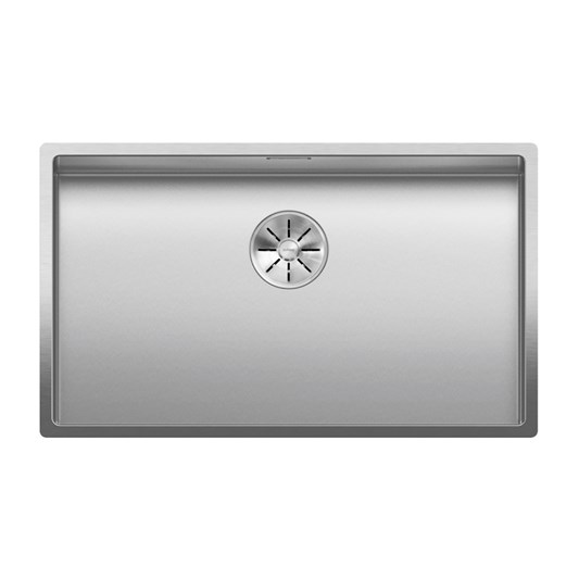 Blanco Claron Extra Large 1 Bowl Undermount Durinox Stainless Steel Kitchen Sink & Waste - 740 x 440mm