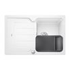 Blanco Classic Neo 45 S Compact 1 Bowl Silgranit Composite Kitchen Sink & Waste with Reversible Drainer - 780 x 510mm