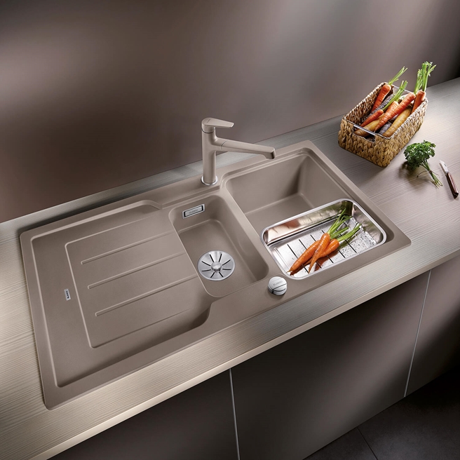 Blanco Classic Neo 6 S 1.5 Bowl Silgranit Composite Kitchen Sink & Waste with Reversible Drainer - 1000 x 510mm