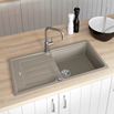 Blanco Classic Neo XL 6 S 1 Bowl Tartufo Silgranit Composite Kitchen Sink & Waste with Reversible Drainer - 1000 x 510mm