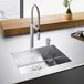 Blanco Culina-S Duo Pull Out Chrome Mono Kitchen Mixer Tap