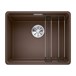 Blanco Etagon 500-U Large 1 Bowl Coffee Silgranit Composite Undermount Kitchen Sink & Waste - 530 x 460mm