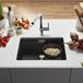 Blanco Etagon 500-U Large 1 Bowl Rock Grey Silgranit Composite Undermount Kitchen Sink & Waste - 530 x 460mm