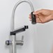 Blanco Evol-S 3-in-1 PVD Steel Smart Measure Filtered Cold Water Mono Kitchen Mixer Tap with Dual Spray