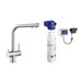 Blanco Fontas II 3-in-1 Warm, Cold and Filtered Cold Water Mono Kitchen Mixer Tap