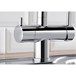 Blanco Fontas II 3-in-1 Warm, Cold and Filtered Cold Water Mono Kitchen Mixer Tap - Chrome