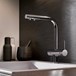 Blanco Fontas-S II 3-in-1 Warm, Cold and Filtered Cold Water Mono Pull Out Kitchen Mixer Tap - Chrome