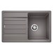 Blanco Legra 45 S Compact 1 Bowl Alumetallic Silgranit Composite Kitchen Sink & Waste with Reversible Drainer - 780 x 500mm