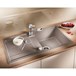 Blanco Metra 5 S Compact 1 Bowl Inset or Undermount Silgranit Composite Kitchen Sink & Waste with Reversible Drainer - 860 x 500mm
