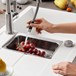 Blanco Metra 6 S 1.5 Bowl Inset or Undermount Alumetallic Silgranit Composite Kitchen Sink & Waste with Reversible Drainer - 1000 x 500mm