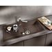 Blanco Metra XL 6 S 1 Bowl Inset or Undermount Coffee Silgranit Composite Kitchen Sink & Waste with Reversible Drainer - 1000 x 500mm