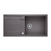 Blanco Metra XL 6 S 1 Bowl Inset or Undermount Rock Grey Silgranit Composite Kitchen Sink & Waste with Reversible Drainer - 1000 x 500mm