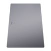 Blanco Silver Coloured Safety Glass Chopping Board