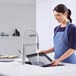 Blanco Solenta-S Semi-Professional Pull Out Kitchen Mixer Spray Tap - Chrome