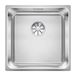 Blanco Solis 1 Bowl Undermount Brushed Stainless Steel Kitchen Sink & Waste - 440 x 440mm