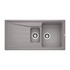 Blanco Sona 6 S 1.5 Bowl Inset or Undermount Alumetallic Silgranit Composite Kitchen Sink & Waste with Reversible Drainer - 1000 x 500mm