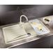Blanco Sona XL 6 S 1 Bowl Inset or Undermount Jasmine Silgranit Composite Kitchen Sink & Waste with Reversible Drainer - 1000 x 500mm