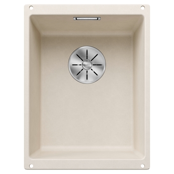Blanco Subline 320-U Ultra Compact 1 Bowl Undermount Silgranit Composite Kitchen Sink & Waste - 350 x 460mm