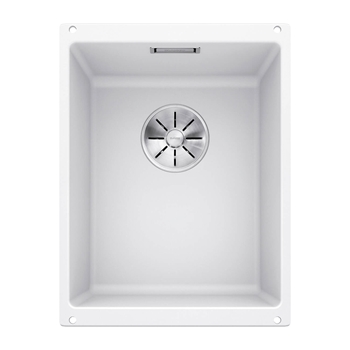 Blanco Subline 320-U Ultra Compact 1 Bowl Undermount Silgranit Composite Kitchen Sink & Waste - 350 x 460mm