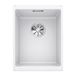 Blanco Subline 320-U Ultra Compact 1 Bowl Undermount White Silgranit Composite Kitchen Sink & Waste - 350 x 460mm