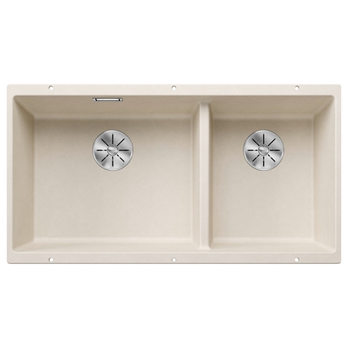 Blanco Subline 1.75 Bowl Undermount Silgranit Composite Kitchen Sink & Waste - 855 x 460mm