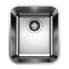 Blanco Supra Compact 1 Bowl Undermount Brushed Stainless Steel Kitchen Sink & Waste - 370 x 430mm