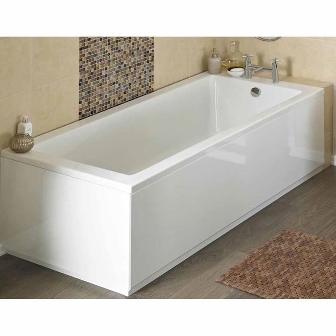 Drench Maggie Wooden Bath End Panel and Plinth - 750mm