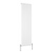 Brenton Flat Single Panel Vertical Radiator - 1800 x 475mm - White