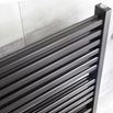 Brenton Pagosa Anthracite Heated Towel Rail - Double Layer Design - 1600 x 550mm