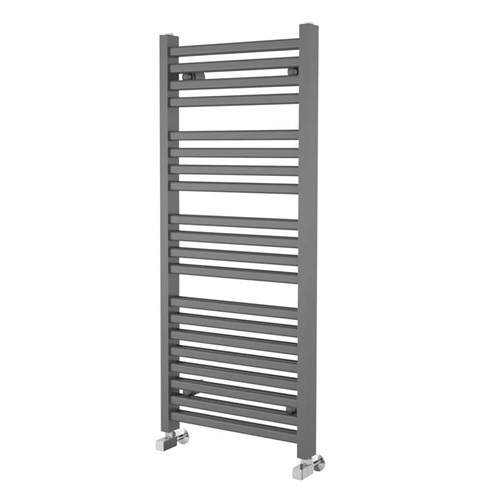 Brenton Pagosa Anthracite Heated Towel Rail - Double Layer Design - 1200 x 500mm