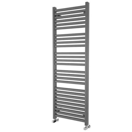 Brenton Pagosa Anthracite Heated Towel Rail - Double Layer Design - 1600 x 550mm