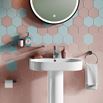 Britton Bathrooms Hoxton Single Toilet Roll Holder - Chrome