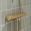 Britton Bathrooms Hoxton Thermostatic Shower Valve - Brushed Brass