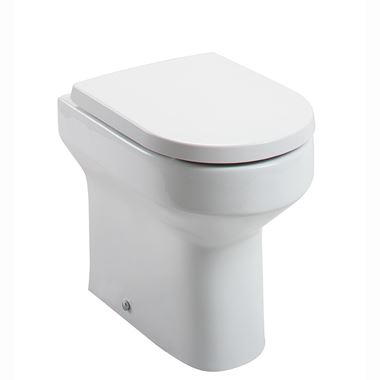 Lark Comfort Height Back to Wall Toilet and Soft Close Seat