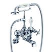 Burlington Anglesey Wall Mounted Straight Bath Shower Mixer with S Adjuster