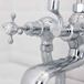 Burlington Claremont Regent Tall Deck Mounted Bath Shower Mixer with Straight Valves