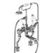 Burlington Kensington Regent Tall Deck Mounted Bath Shower Mixer with Angled Valves