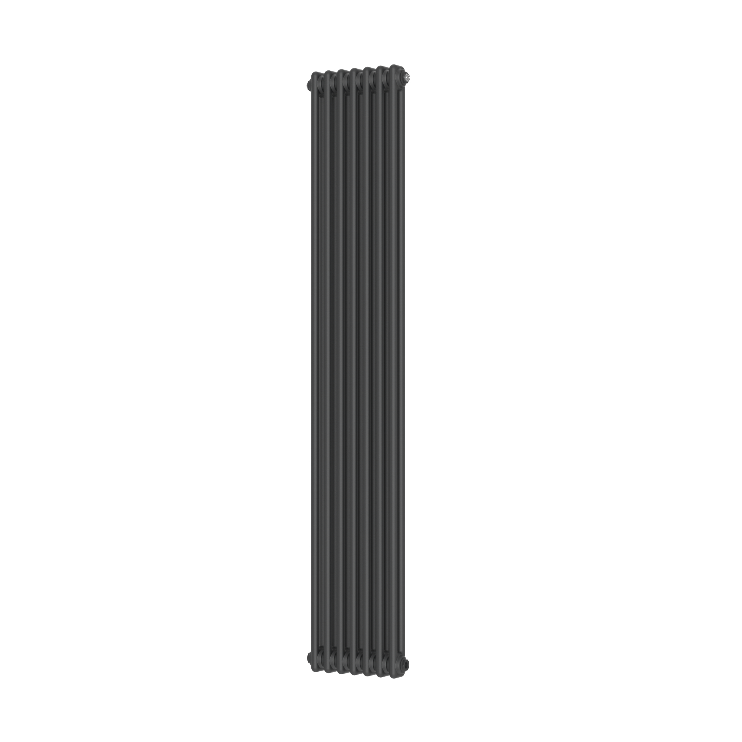 Butler & Rose Designer 2 Column Vertical Radiator - Matt Anthracite - 1800 x 335mm