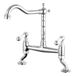 Butler & Rose Carlton Traditional Polished Chrome Kitchen Bridge Mixer and Complete Filter Kit